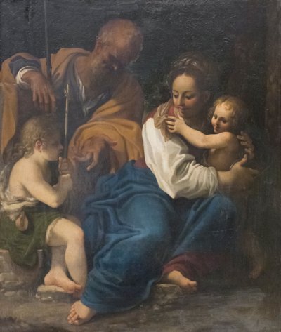 Sagrada família e São João Batista finlandês tekijältä Bartolomeo Schedoni
