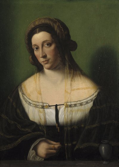 Naisen muotokuva Maria Magdaleenana tekijältä Bartolomeo Veneto