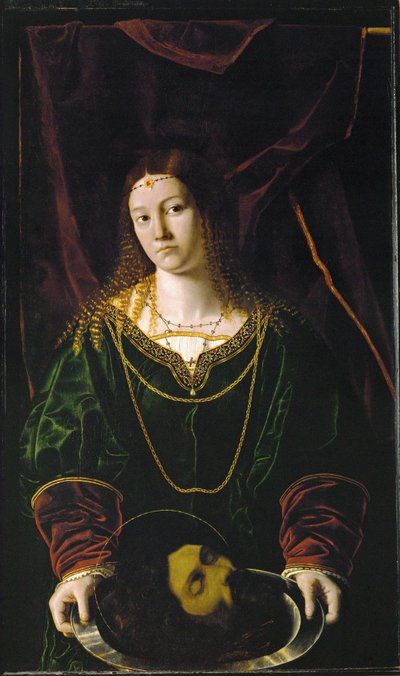 Salome ja Johannes Kastajan pää tekijältä Bartolomeo Veneto