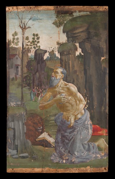 Pyhän Hieromuksen katumus tekijältä Bartolomeo di Giovanni
