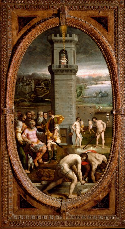 Danae tekijältä Bartolomeo di Mariano Traballesi