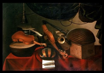 Musikaali asetelma tekijältä Bartolommeo Bettera