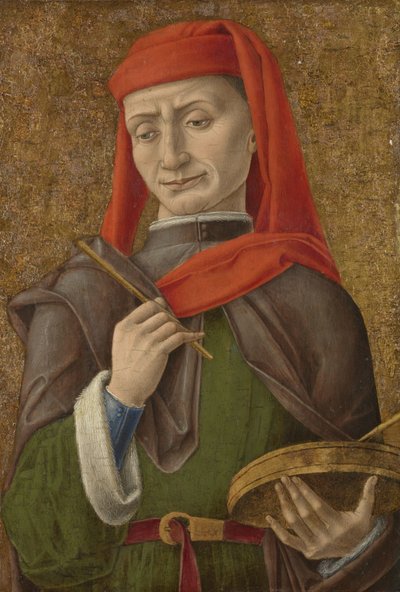 Saint Damian (tai Cosmas) tekijältä Bartolommeo Vivarini (attributed to)