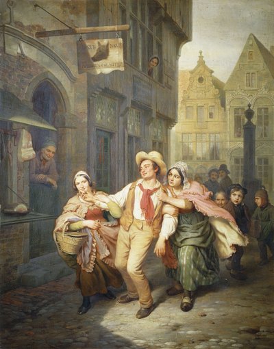 Kilpailijat, 1840 tekijältä Basile de Loose