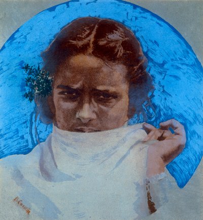 Berberinaiset (väri litho) tekijältä Basilio Cascella