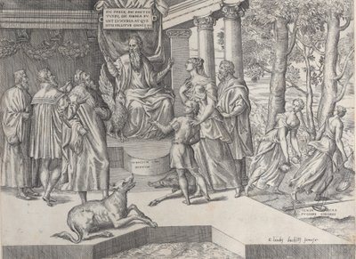 Korruptoitunut tuomari, 1565-73. tekijältä Battista del Moro