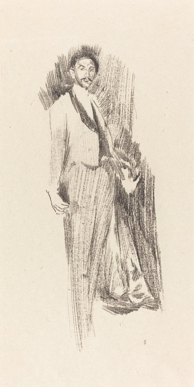 Kreivi Robert de Montesquiou tekijältä Beatrice Godwin Whistler after James McNeill Whistler