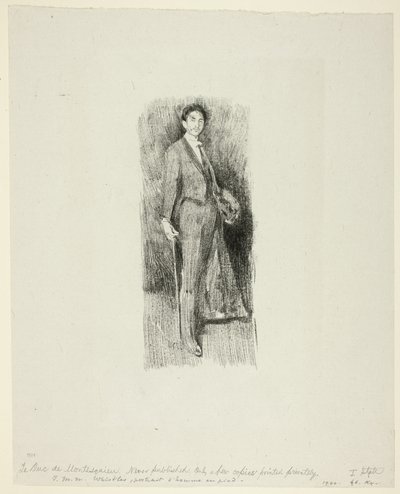 Kreivi Robert de Montesquiou tekijältä Beatrix Godwin Whistler