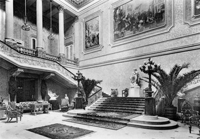 Suuri sali, Stafford House, 1908. tekijältä Bedford Lemere and Company
