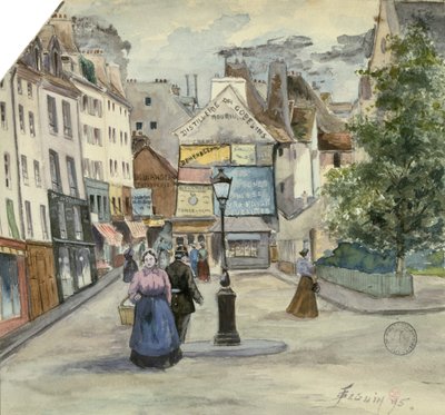 Pariisi, 1895 tekijältä Beguin