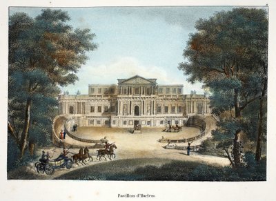 Pavillon dHarlem, n. 1895 (fotokromi) tekijältä Belgian School