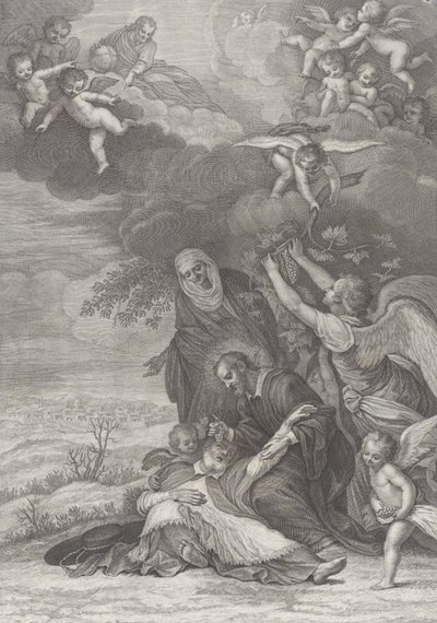 Pyhän ihme, 1777 tekijältä Benedetto Eredi