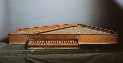 Spinetta, Venetsia 1568 (sekatekniikka) tekijältä Benedetto Floriani.