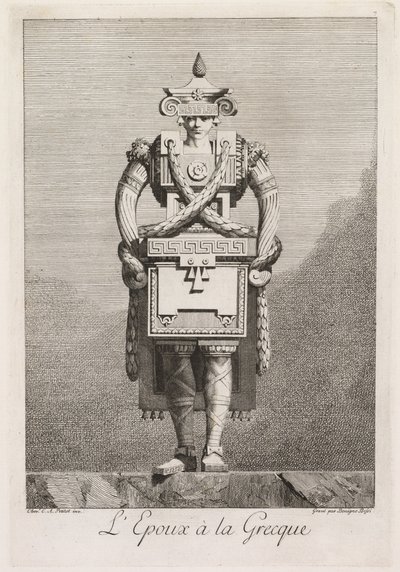 Masquerade à la Grecque: Sulhanen à la Grecque -levy 7, 1771. tekijältä Benigno Bossi