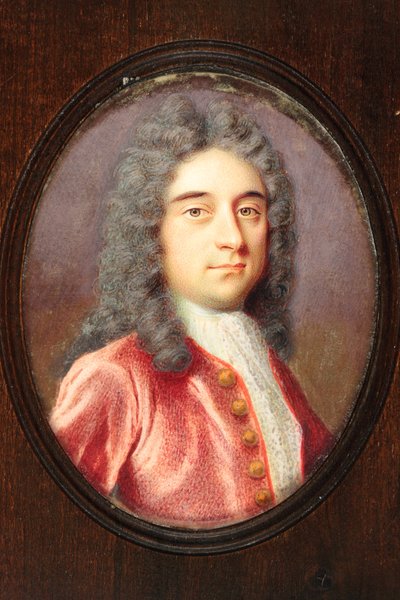 Kreivi Johann Reinhold Patkul, 1714 (wc norsunluussa) tekijältä Benjamin Arlaud