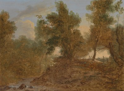 Maisema Wickissä, Gloucestershire, "Below the Rocks" tekijältä Benjamin Barker
