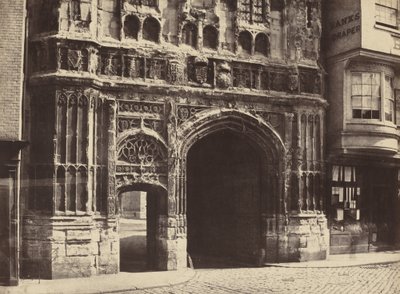 Christchurch Gateway, Canterbury tekijältä Benjamin Brecknell Turner