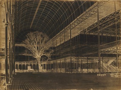 Crystal Palace, Hyde Park, Transept, 1852. tekijältä Benjamin Brecknell Turner