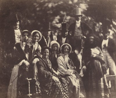 Hääryhmä, c. 1852 tai 1853. tekijältä Benjamin Brecknell Turner