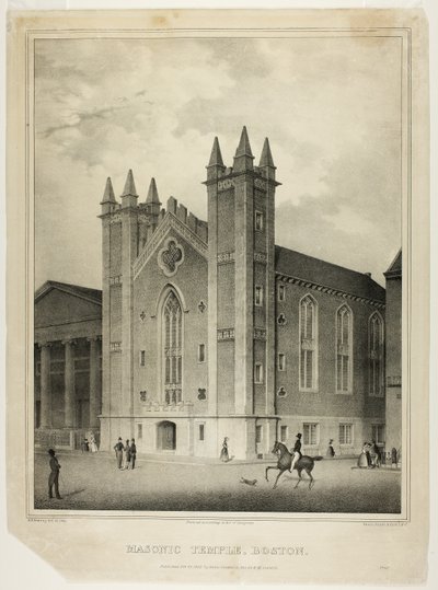 Vapaamuuraritemppeli, Boston tekijältä Benjamin F. Nutting