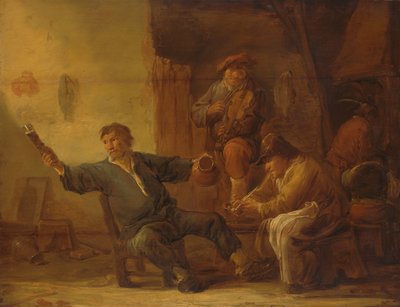 Talonpoikaismajan sisustus tekijältä Benjamin Gerritsz Cuyp