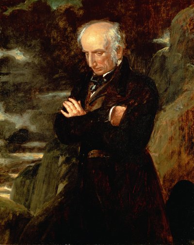 William Wordsworthin (1770-1850) muotokuva 1842 tekijältä Benjamin Haydon
