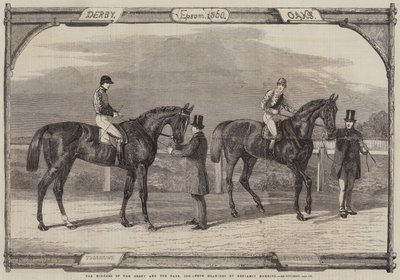 Derbyn ja tammien voittajat, 1860 tekijältä Benjamin Herring