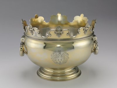 Monteith Punch Bowl, 1715-16 tekijältä Benjamin Pyne