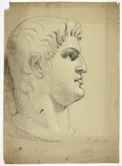 Neron johtaja British Museumissa tekijältä Benjamin Robert Haydon