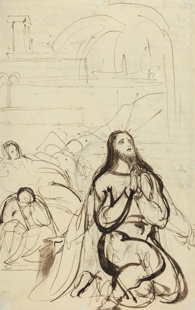 Tutkimus, Agony in the Garden tekijältä Benjamin Robert Haydon