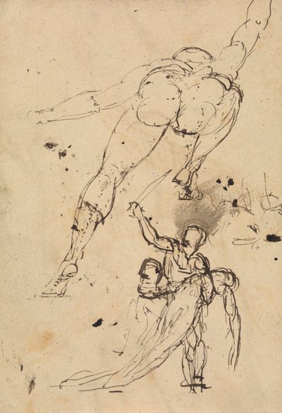 Tutkimus Hercules ja Persephone tekijältä Benjamin Robert Haydon