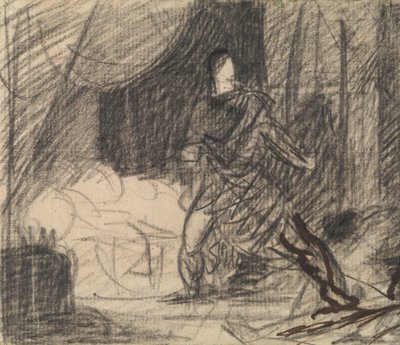 Duncanin murha - Macbeth ruumiineen (ja Lady Macbeth lähestyy) tekijältä Benjamin Robert Haydon