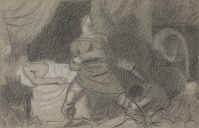 Duncanin murha - Macbeth tikarien kanssa tekijältä Benjamin Robert Haydon