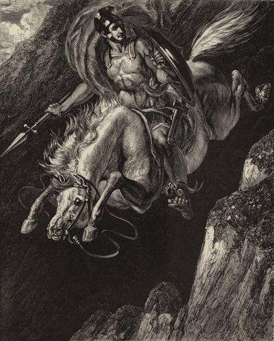 Marcus Curtius tekijältä Benjamin Robert after Haydon