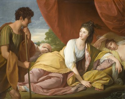 Cymon ja Iphigenia tekijältä Benjamin West