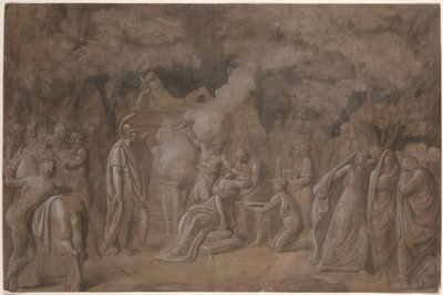Iphigenian kuolema (?) tekijältä Benjamin West
