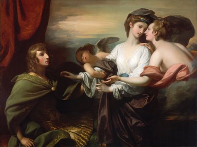 Helen tuotu Pariisiin, 1776 tekijältä Benjamin West