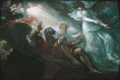 Mooses näytti Luvatun maan tekijältä Benjamin West