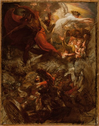 Farao ja hänen sotajoukkonsa kadonneet Punaisellamerellä, 1792 ja vuoden 1800 jälkeen tekijältä Benjamin West