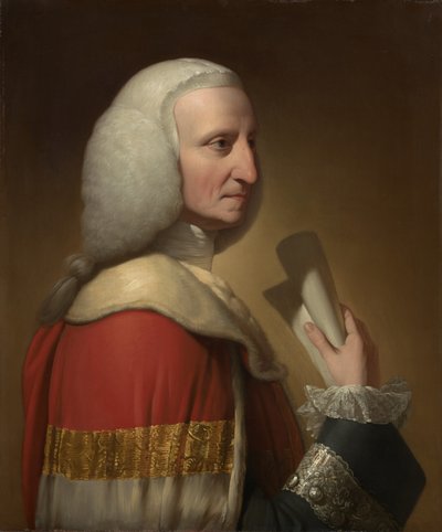 Georgen muotokuva, ensimmäinen lordi Lyttelton, n. 1772 tekijältä Benjamin West