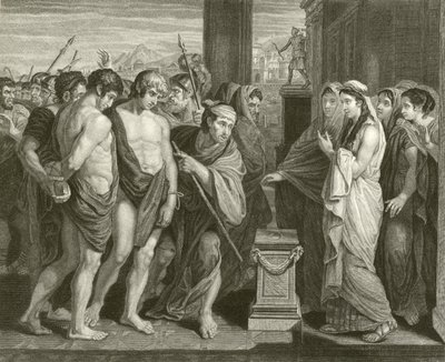 Pyladit ja Orestes tekijältä Benjamin West