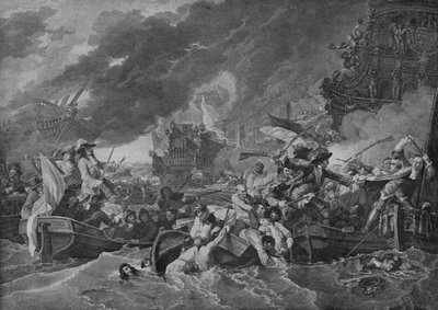 La Hoguen taistelu, 1781 tekijältä Benjamin West