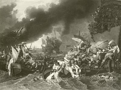 La Hoguen taistelu tekijältä Benjamin West