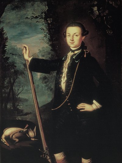 Thomas Mifflin (1744-1800), n. 1757-59 (öljy kankaalle) tekijältä Benjamin West