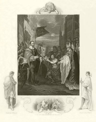 William I saa Englannin kruunun tekijältä Benjamin West