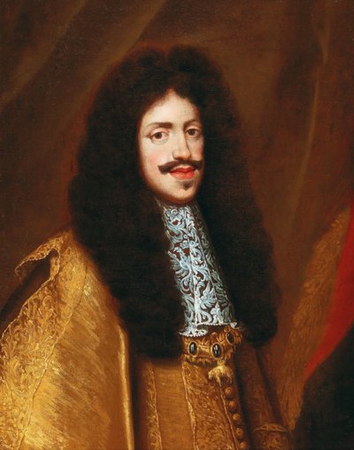 Keisari Leopold I:n muotokuva 1640-1705, 1600-luvun toinen puolisko. tekijältä Benjamin von Block