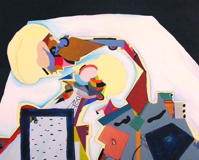 Dormeurs, 2000 (öljy kankaalle) tekijältä Benoit Erwann Boucherot