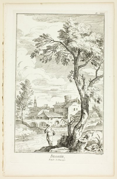 Suunnittelu: Landscape Study, Encyclopédiesta tekijältä Benoit Louis Prevost