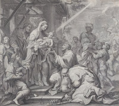Maagien palvonta, 1714-24. tekijältä Benoît Farjat
