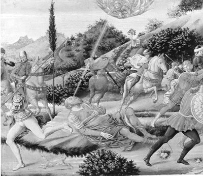 Pyhän Paavalin kääntymys. tekijältä Benozzo Gozzoli